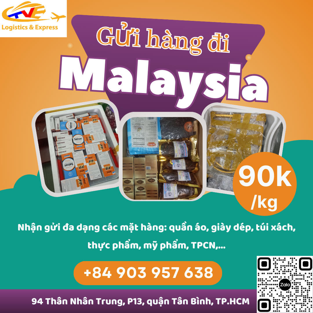 Gửi hàng đi Malaysia